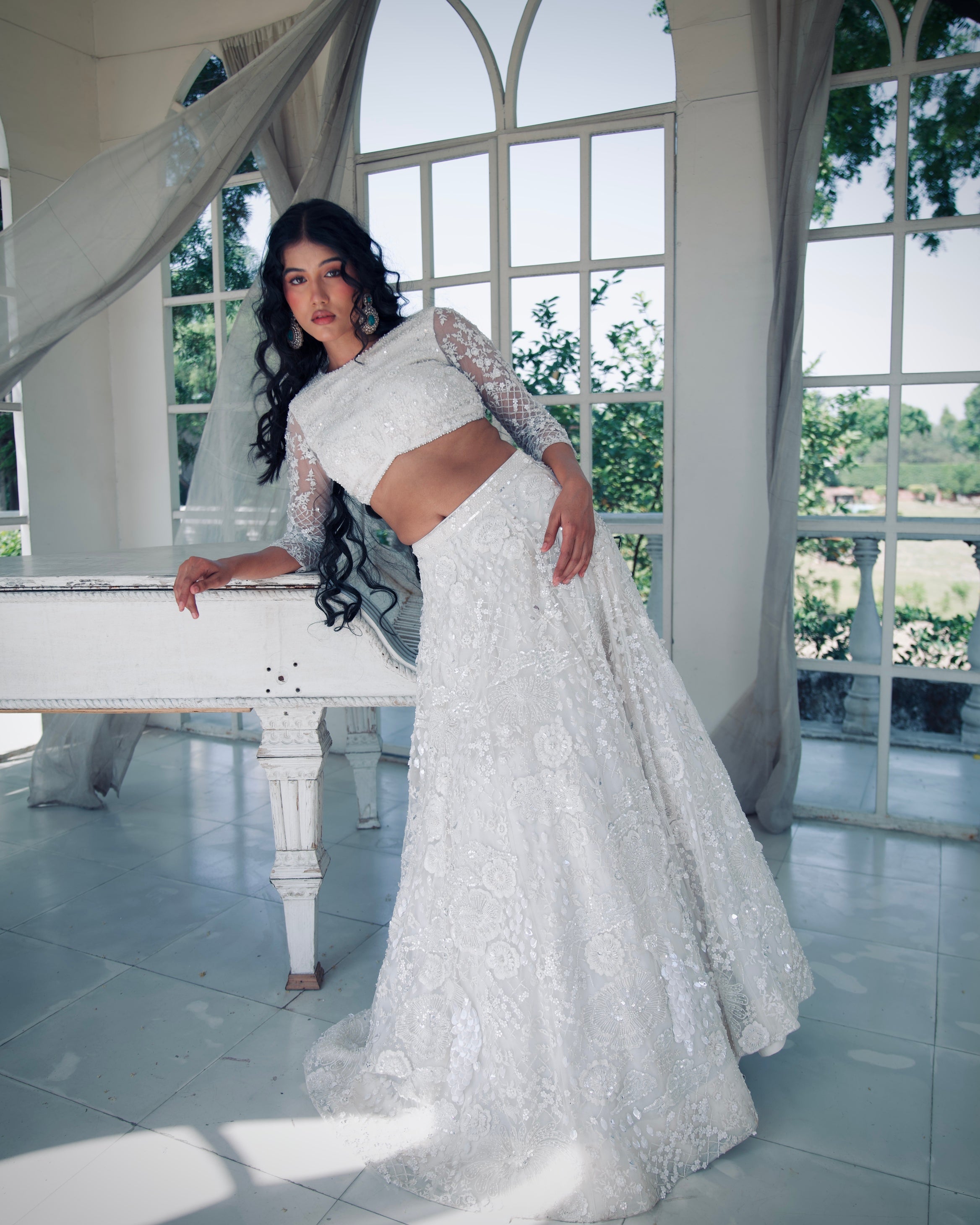 Smita Shrinivas Shunyata Lehenga