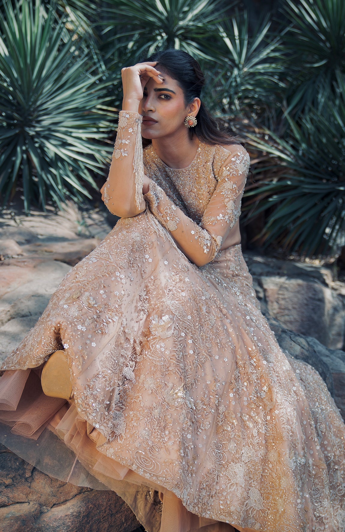 Smita Shrinivas Sandhya Sona Lehenga