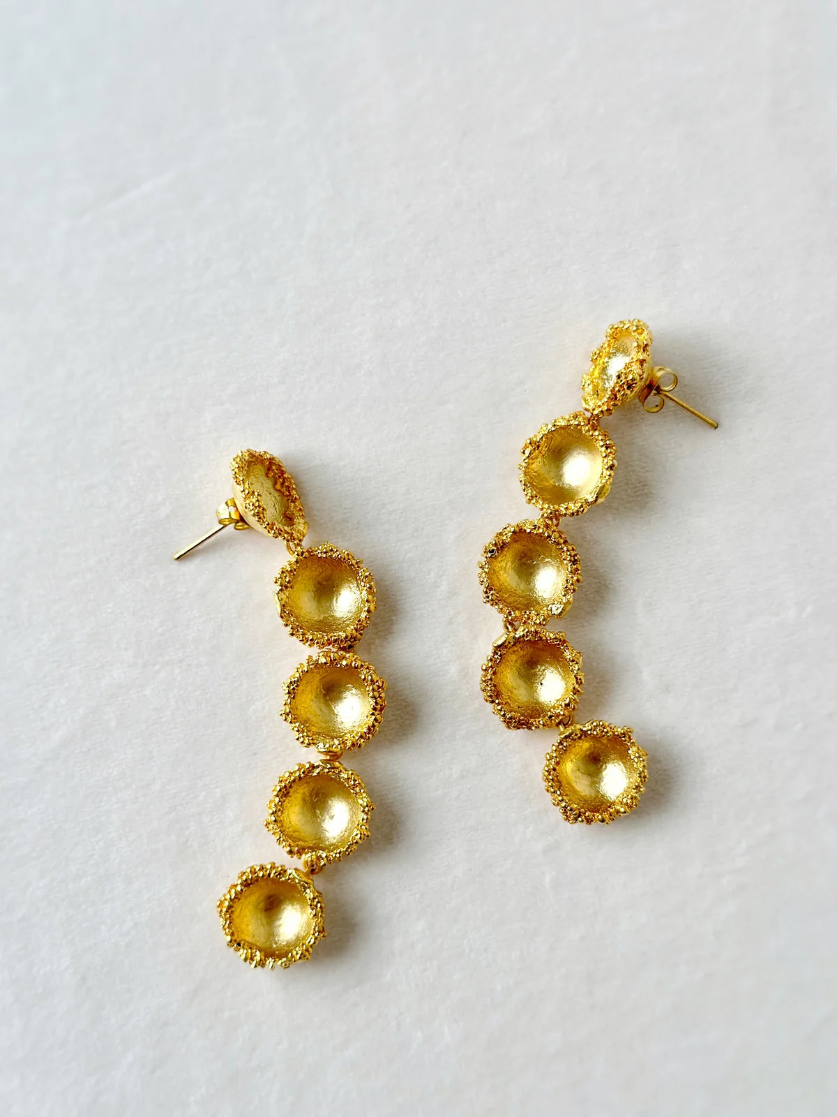 Cascade Earrings Gold