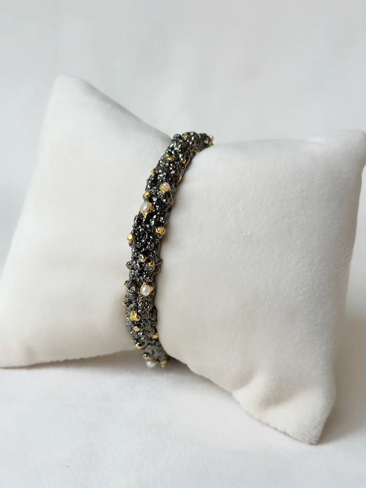 Constellation Bangle Meteorite Black - Large