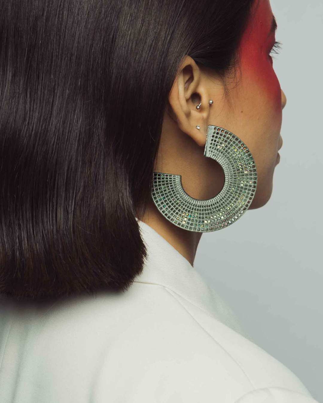 Glint Handmade Hoop Earring Bliora
