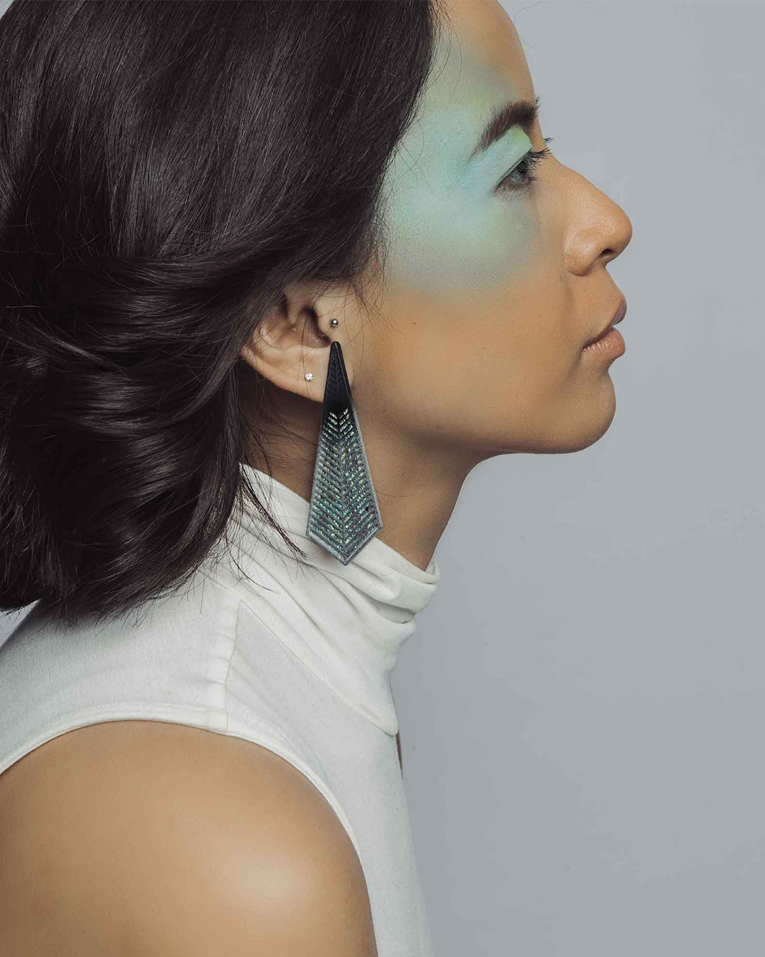 Glint Kite Handmade Lightweight Earring Bliora