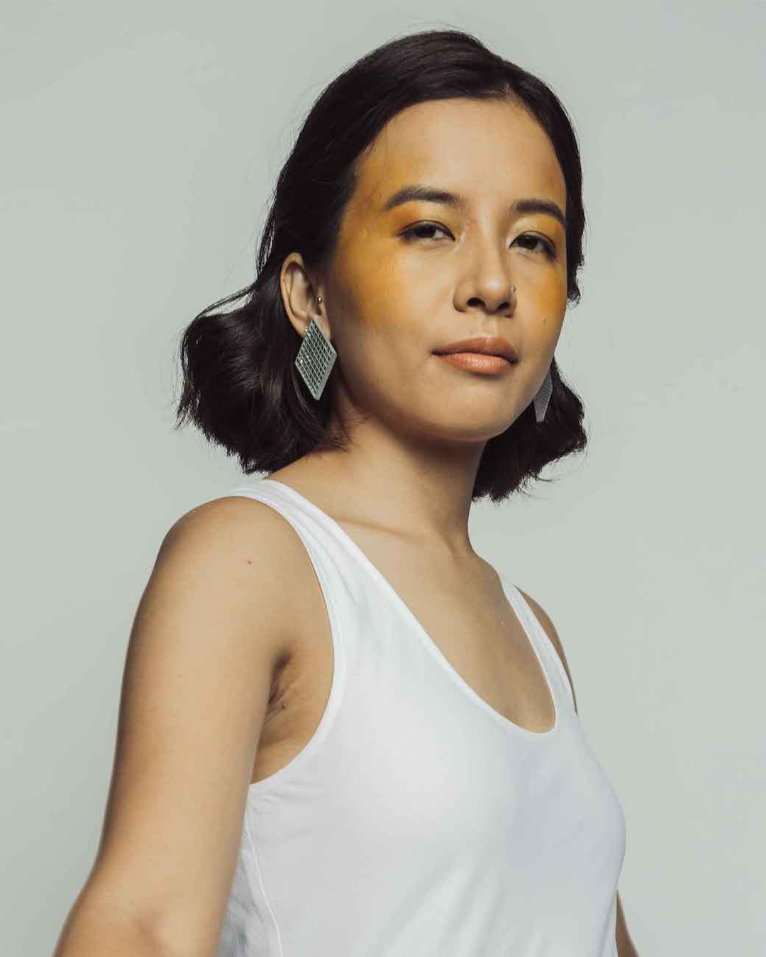 Glint Rhombus Earring Handmade Bliora