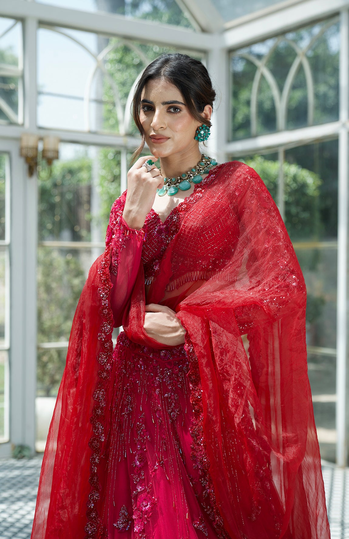 Smita Shrinivas Grihagaman Lehenga