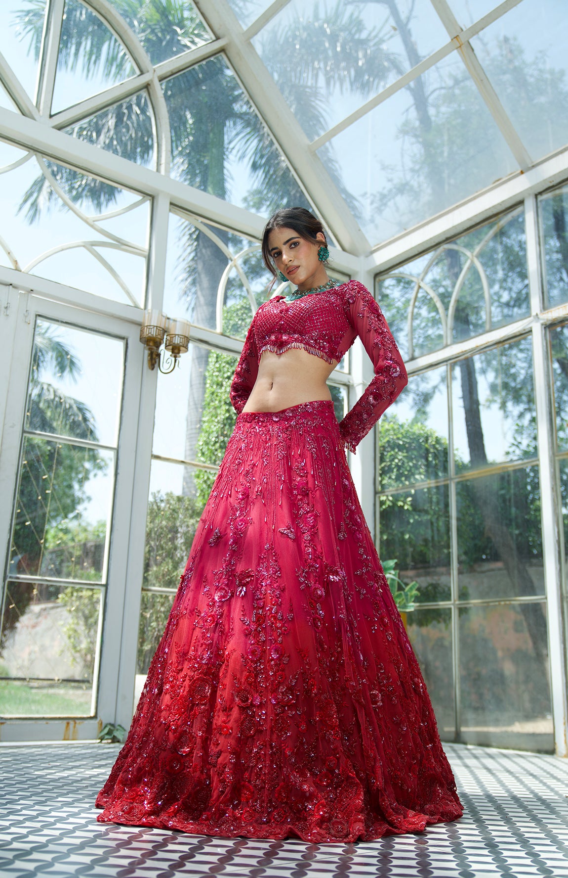 Smita Shrinivas Grihagaman Lehenga