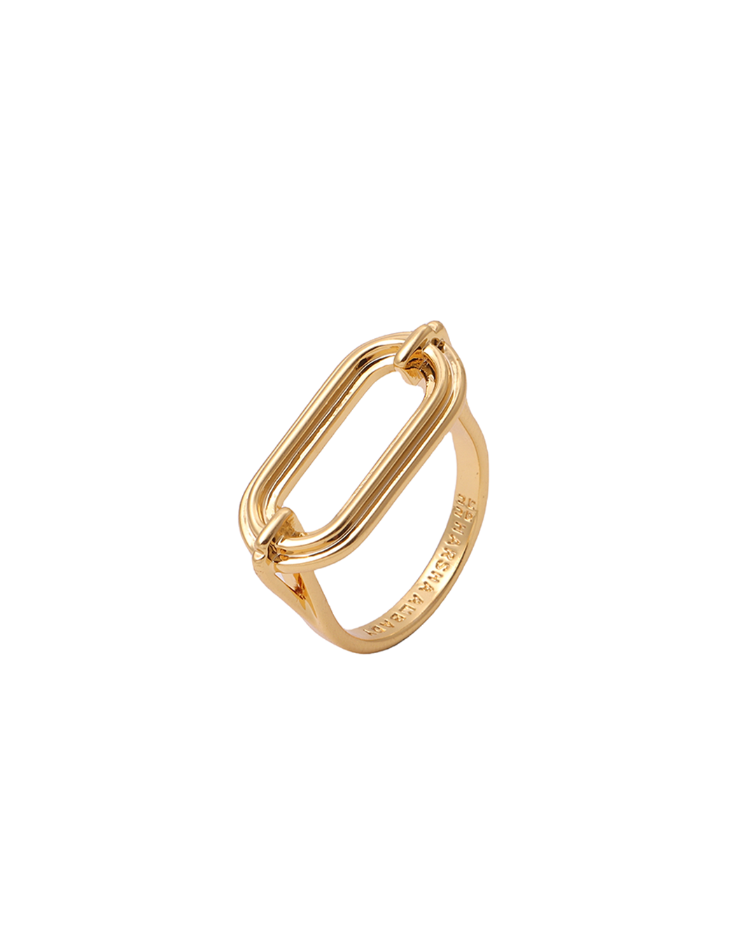 Link ring gold