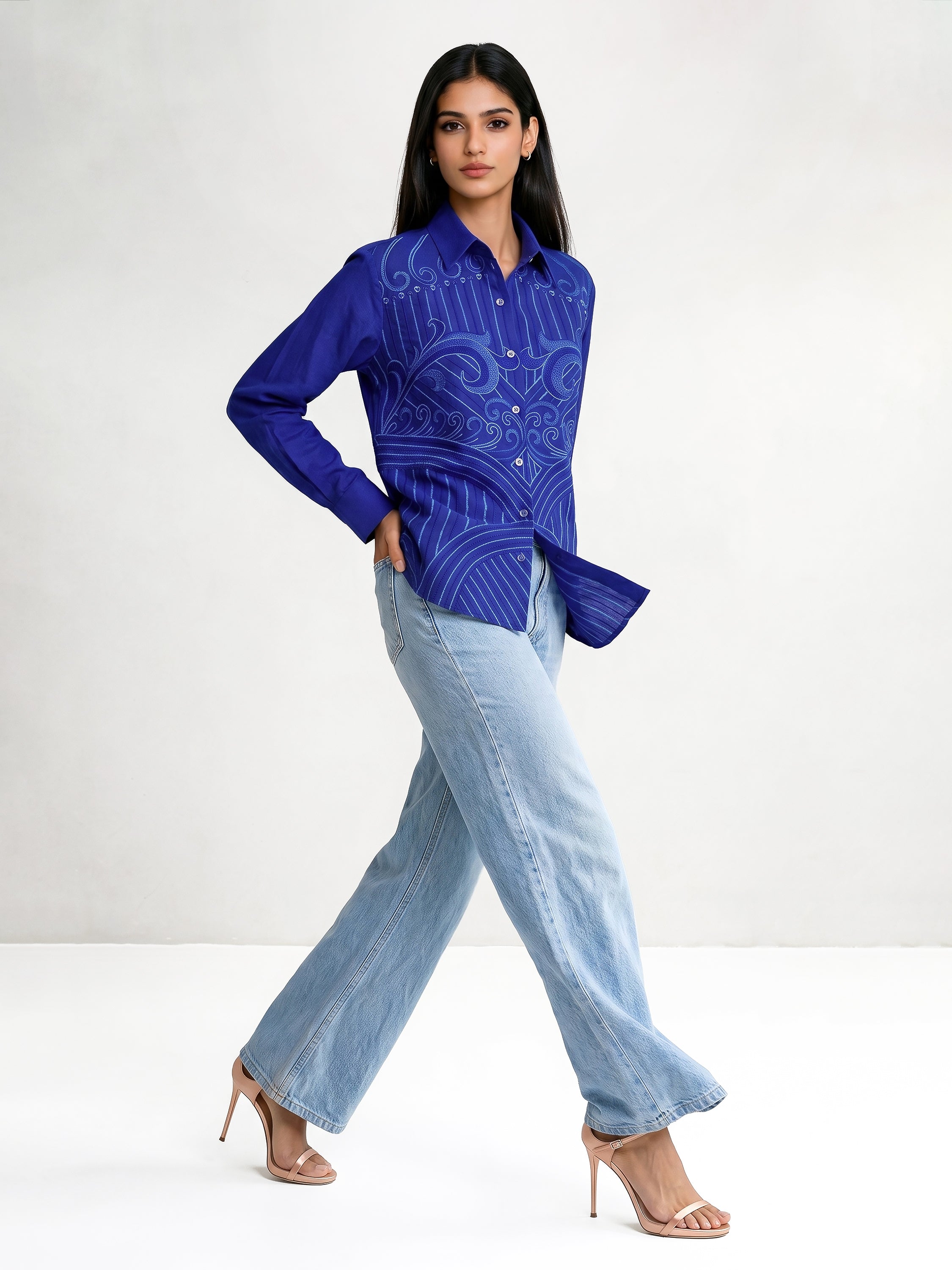 Moana Embroidered Shirt