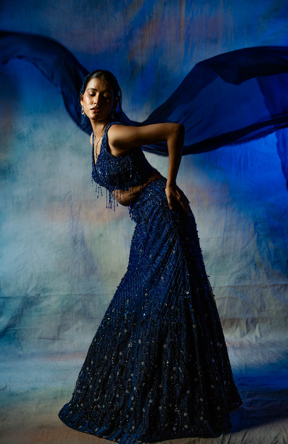 Smita Shrinivas Pratibimb Lehenga