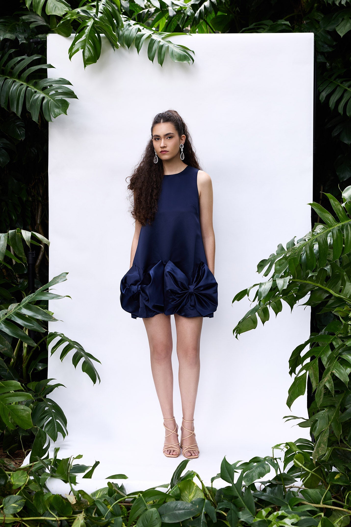 Mini Dress with signature big bows