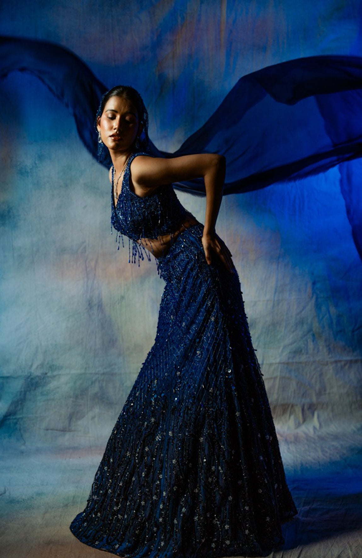 Smita Shrinivas Pratibimb Lehenga