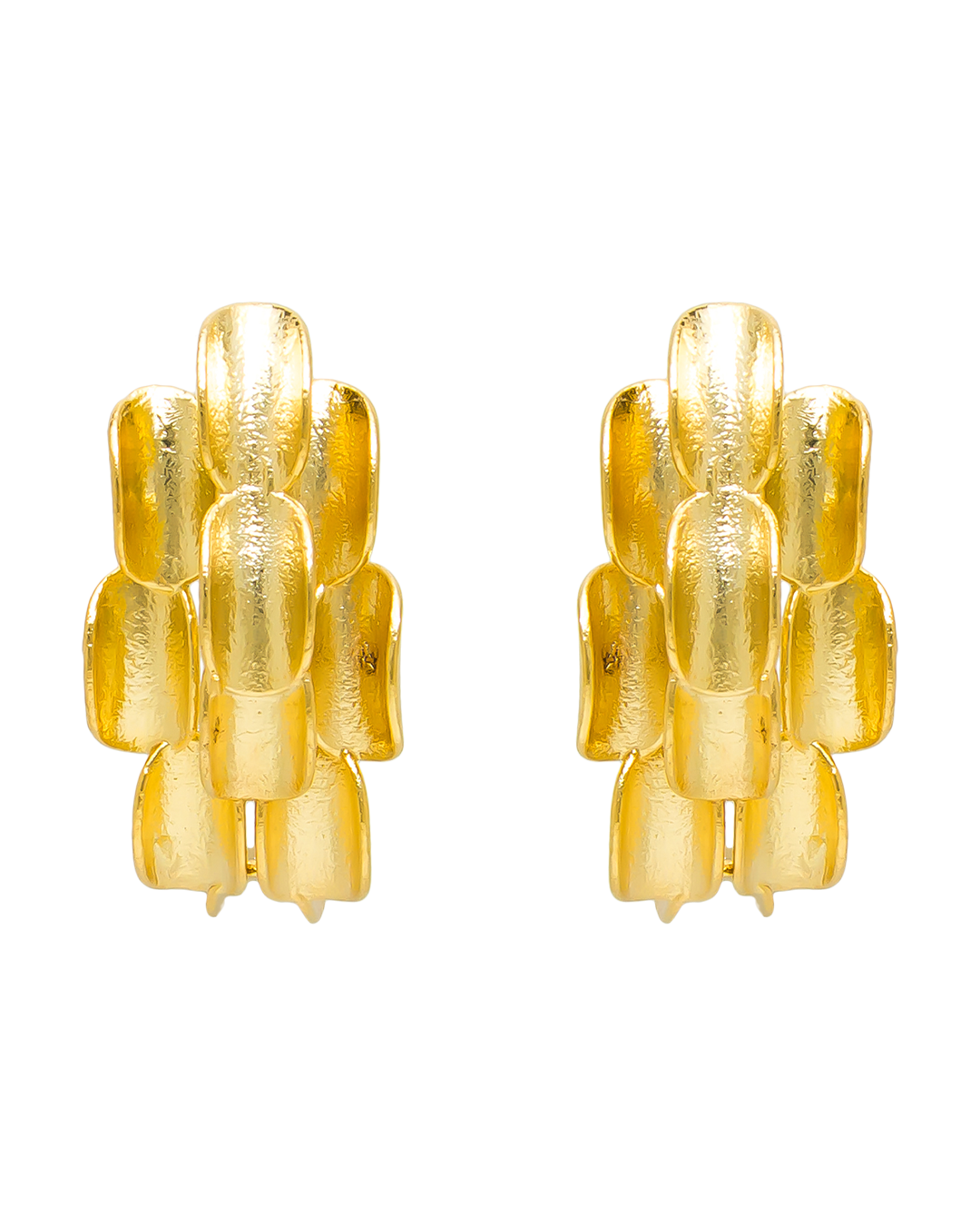 CURLED PETAL HOOPS
