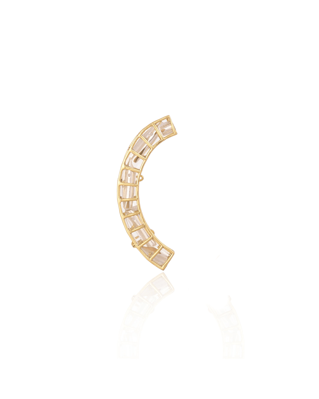 Aura Earcuff (Stone with Pen nibs) LEFT