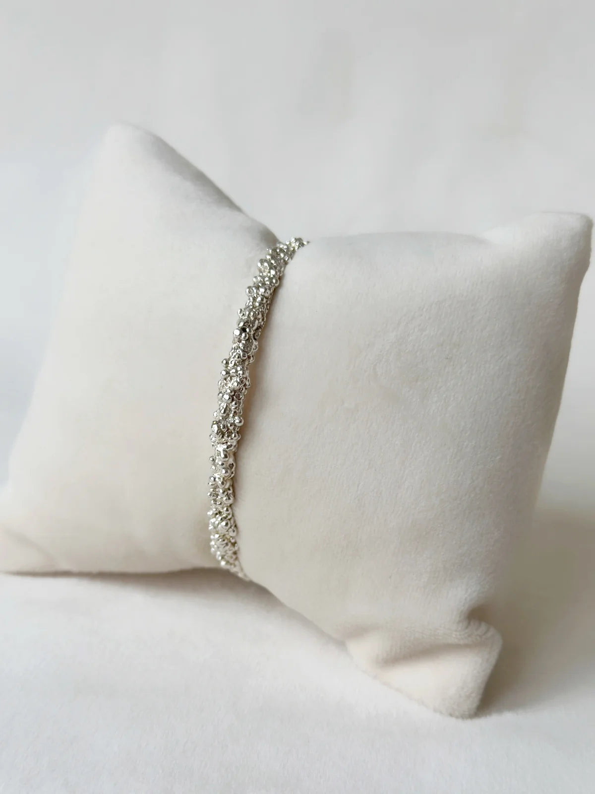 Cosmic Reef Bangle Silver - Large