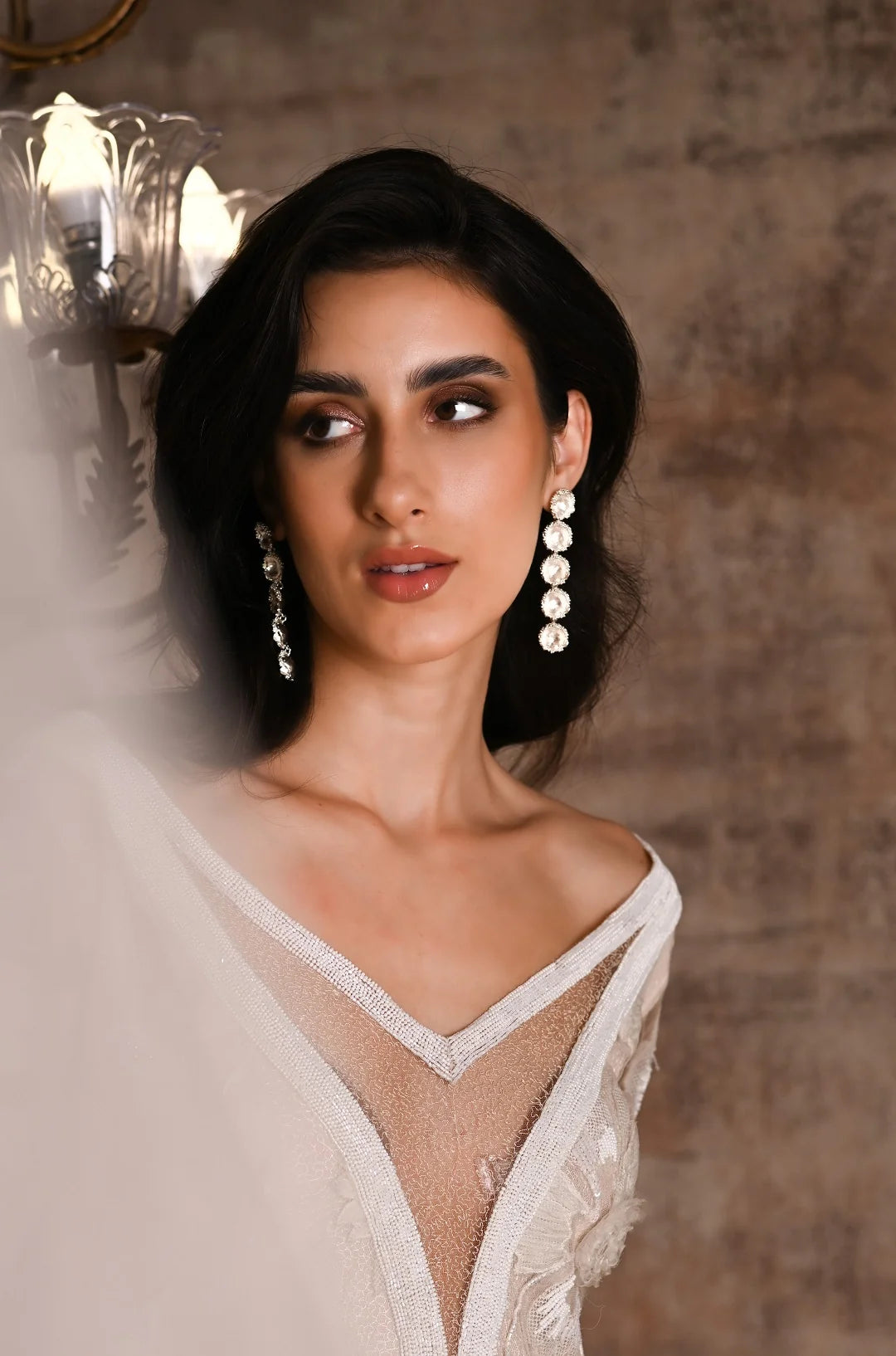 Cascade Earrings Silver