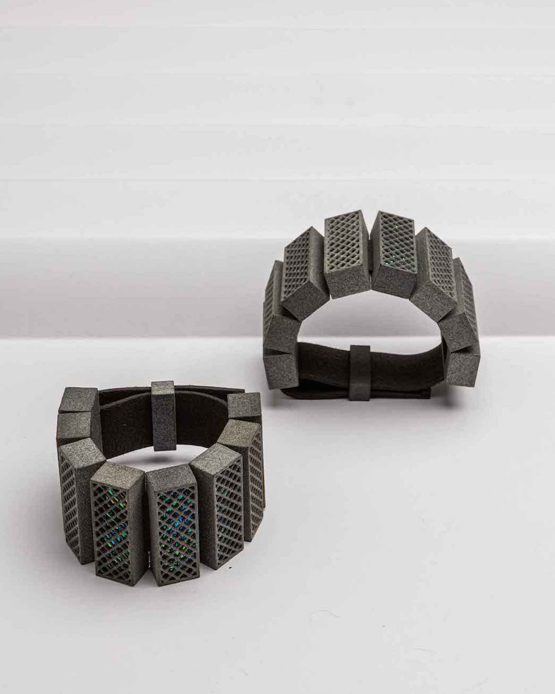 Glint handmade geometric bracelet lightweight contemporary design Bliora 2