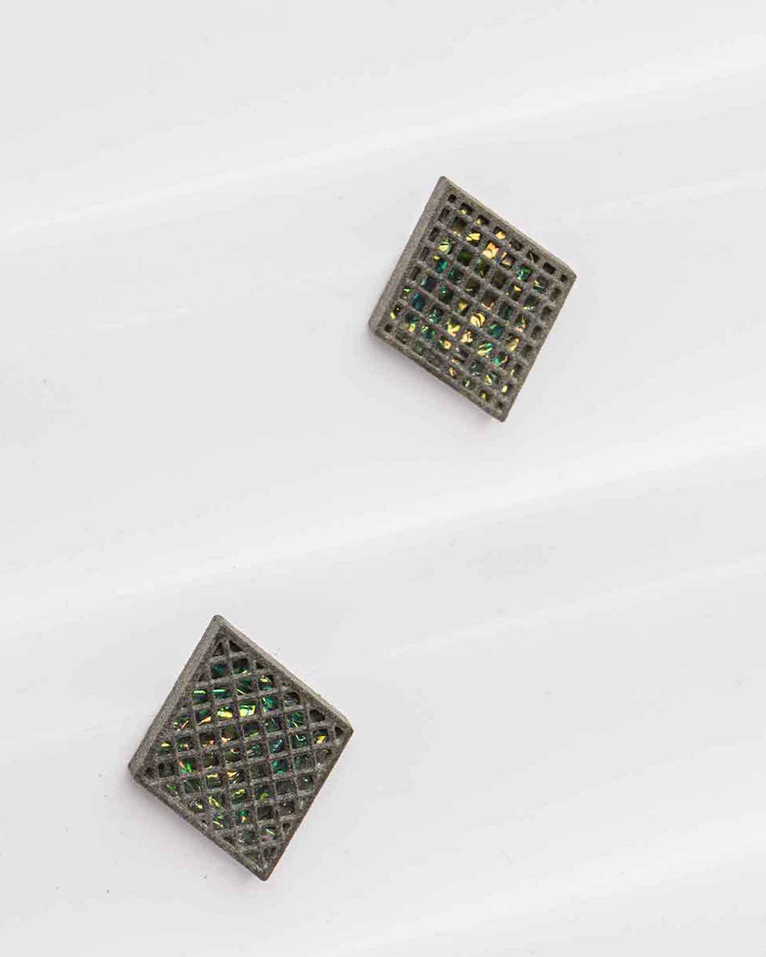 Glint Rhombus Earring Handmade Bliora 4