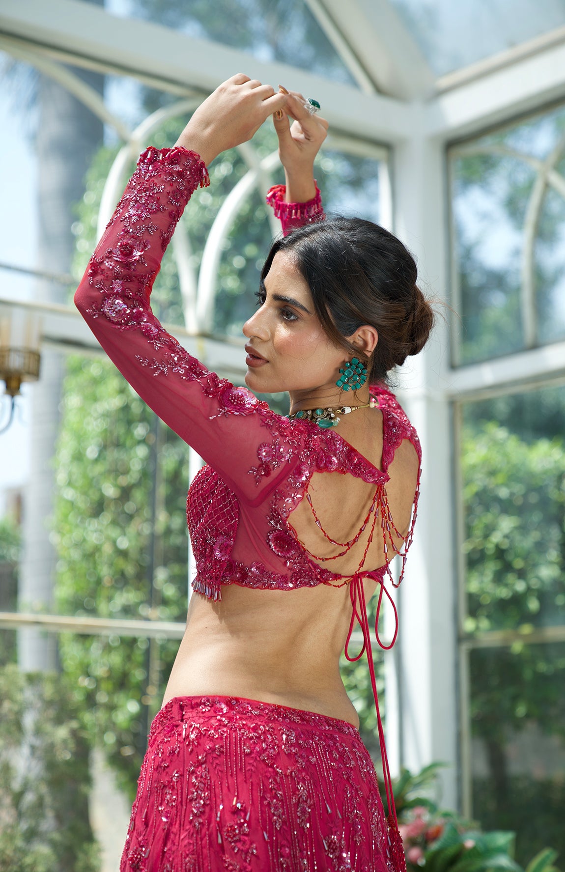Smita Shrinivas Grihagaman Lehenga