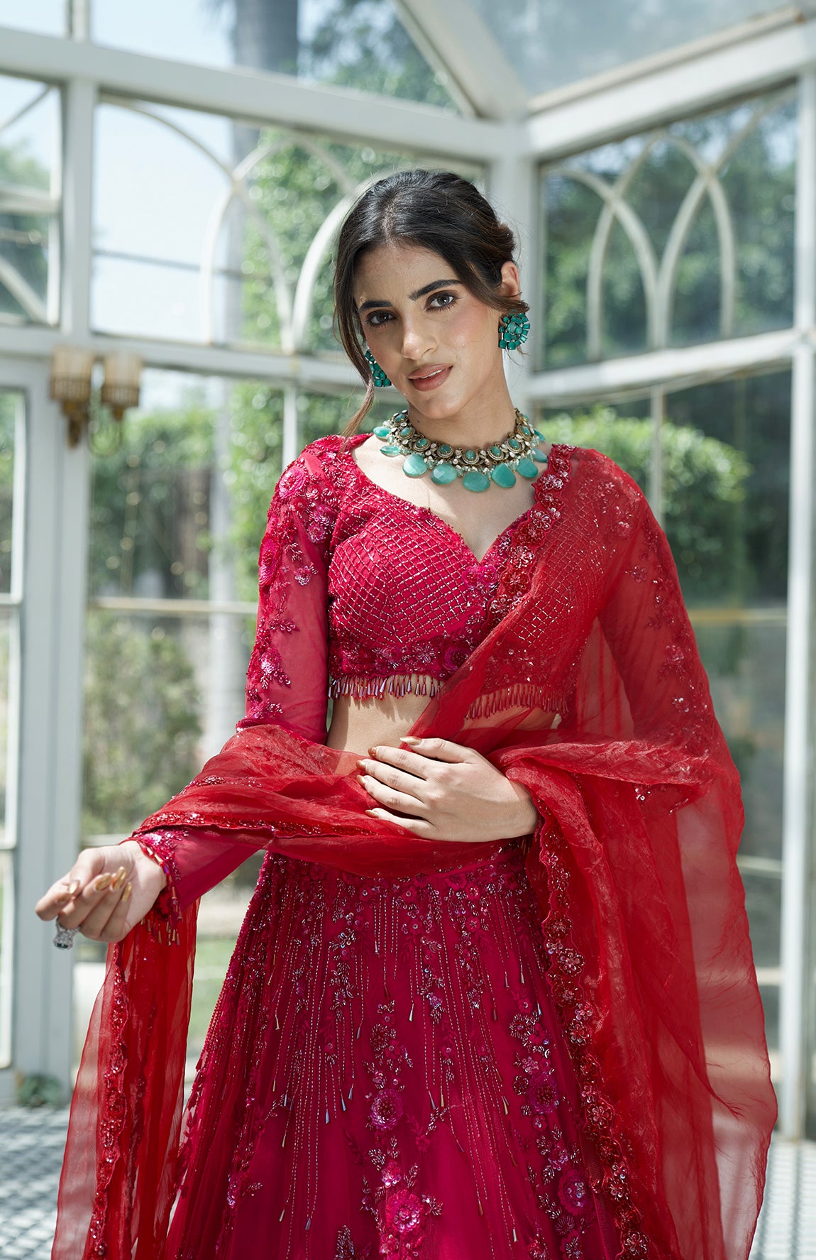 Smita Shrinivas Grihagaman Lehenga