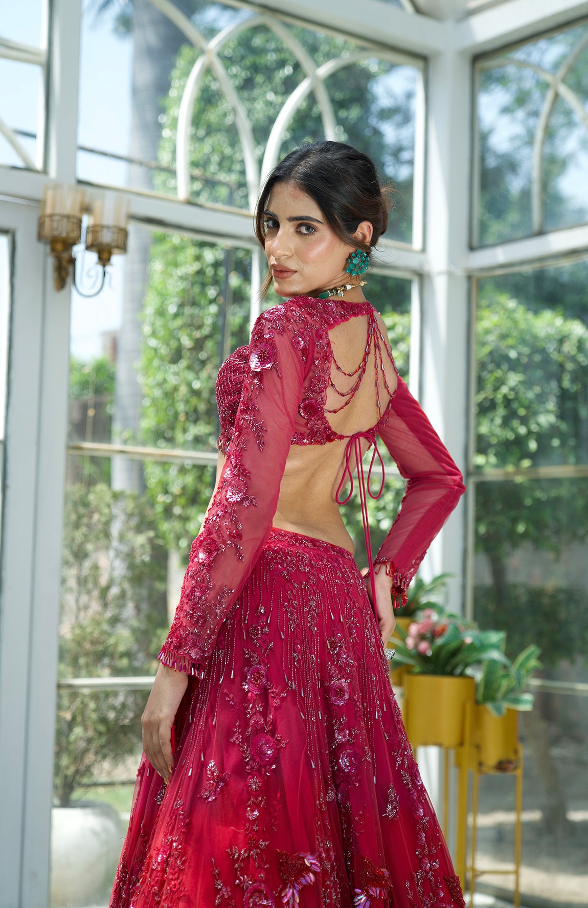 Smita Shrinivas Grihagaman Lehenga