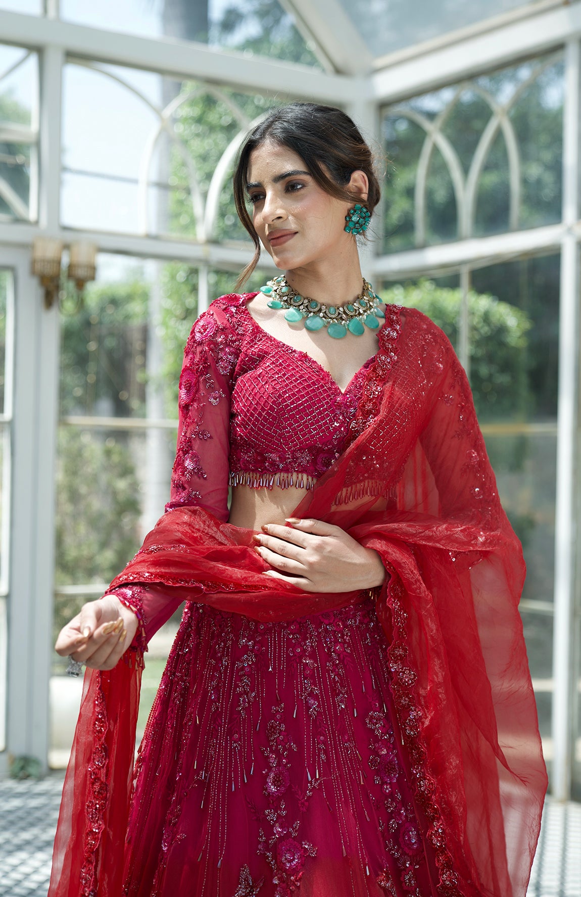 Smita Shrinivas Grihagaman Lehenga