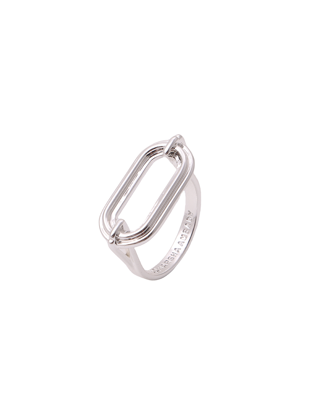 Link ring 2 silver