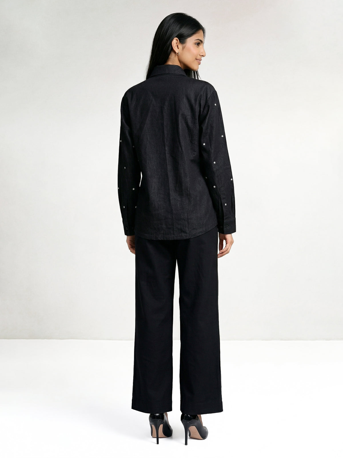 The Midnight Garden Denim Shirt