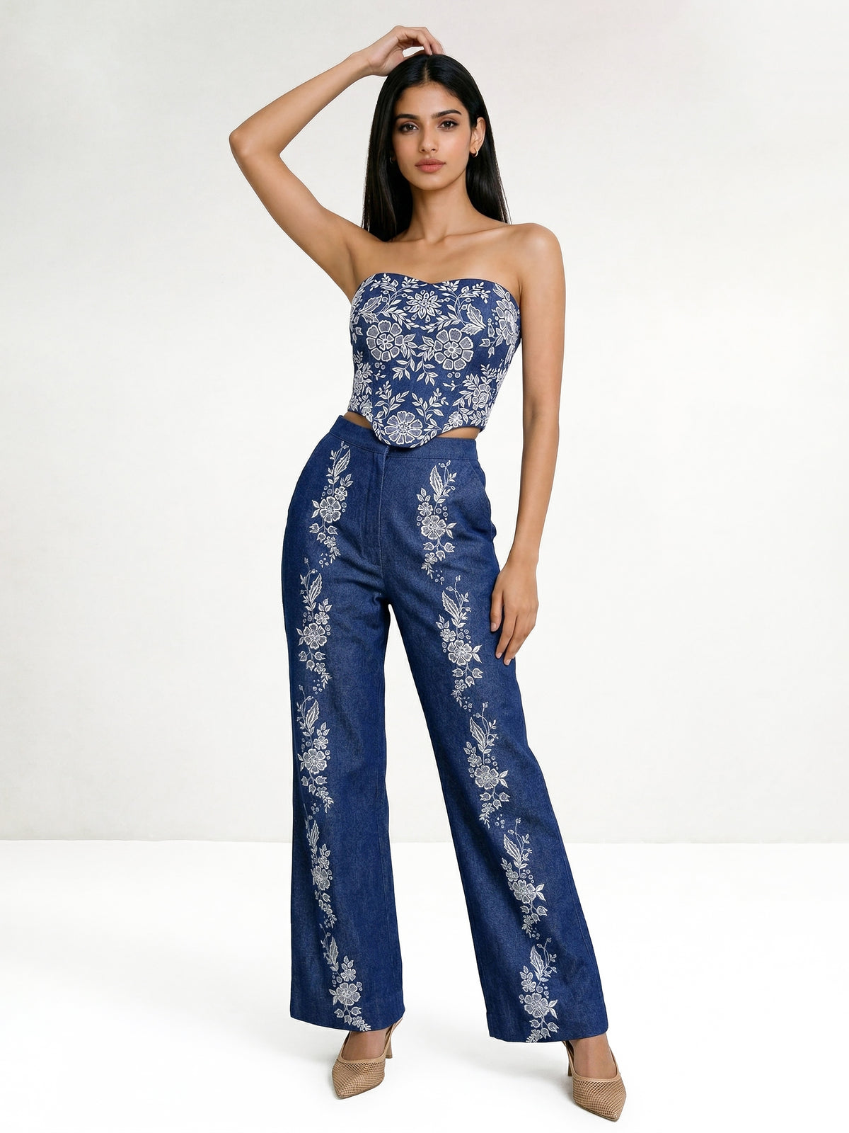 Blue Denim Co-Ord Set