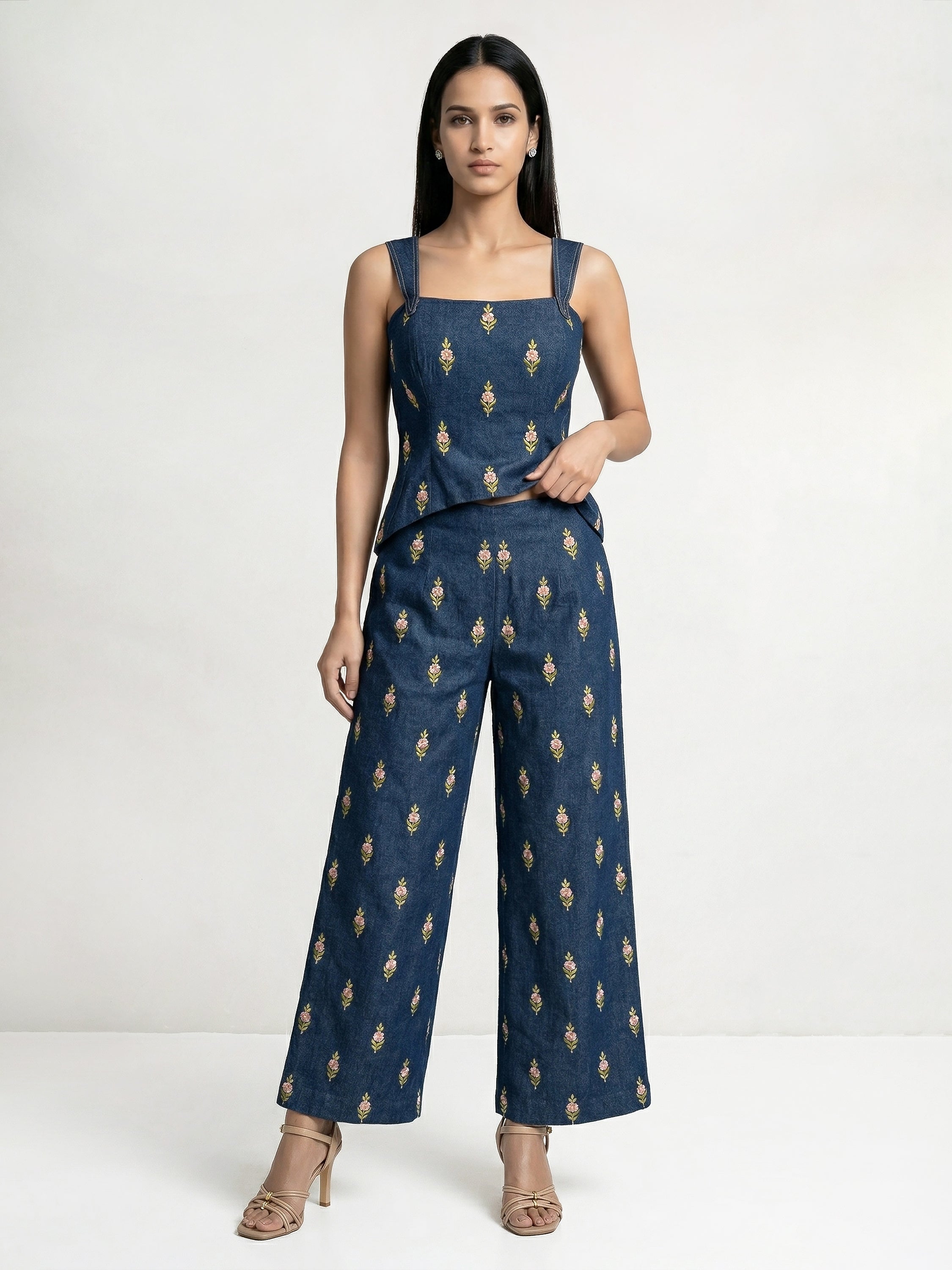 Blue Denim Co-Ord Set