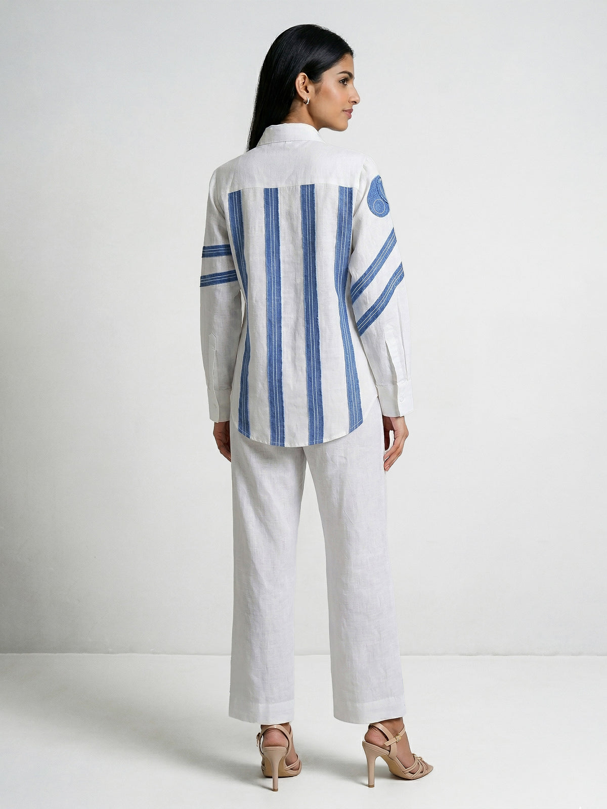 Bella Denim Stripes Co-Ord Set
