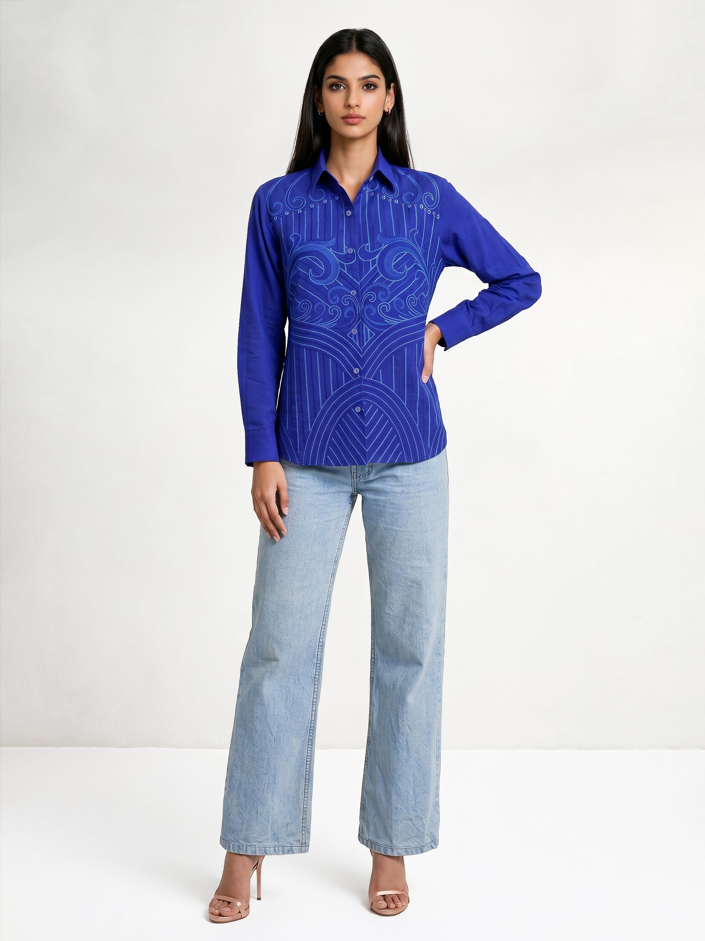 Moana Embroidered Shirt