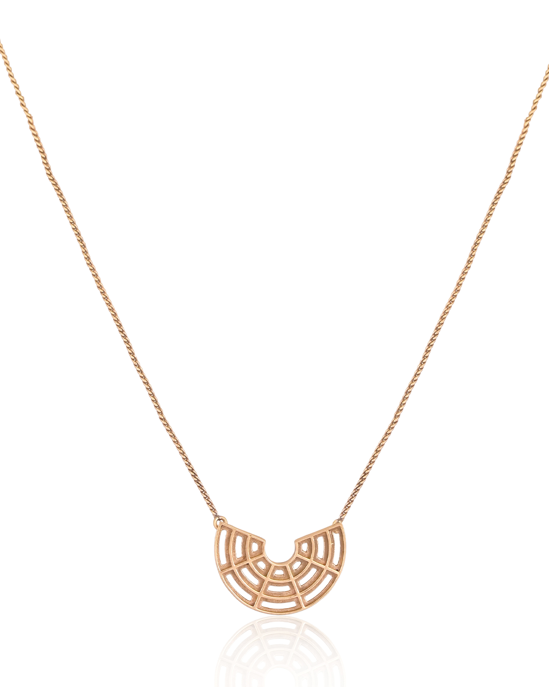 Mid Bloom Pendant (with stone)